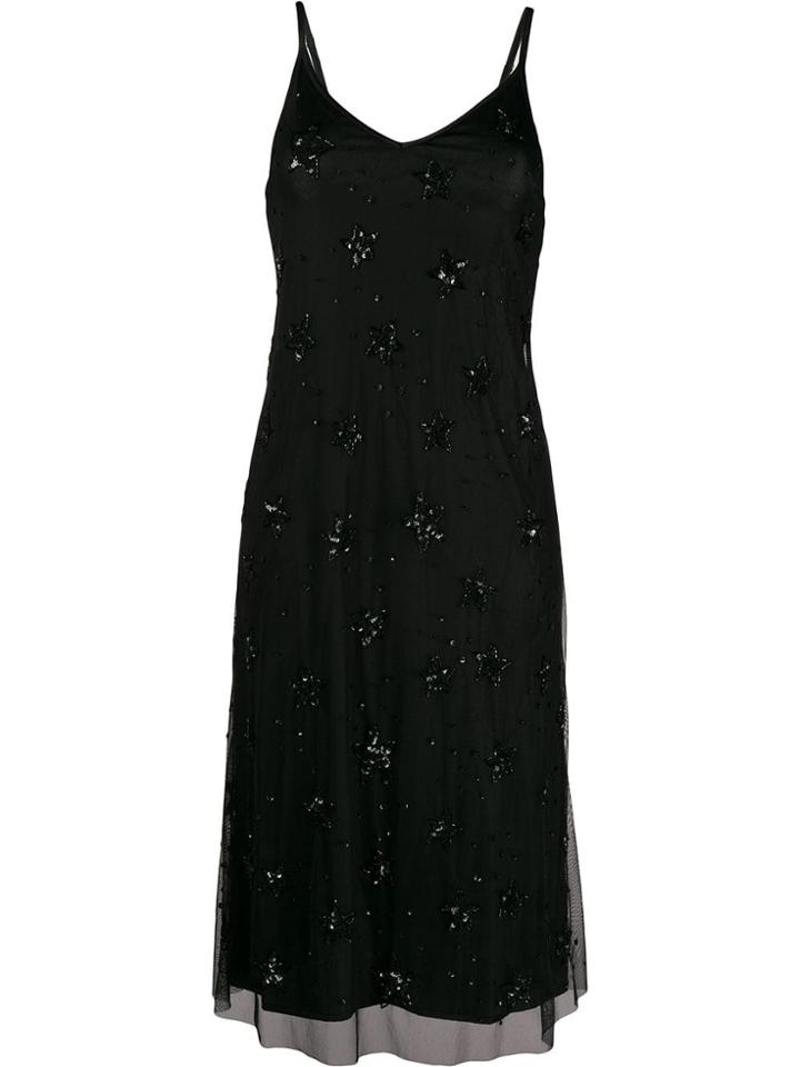 P.a.r.o.s.h. Galax Cocktail Dress - Black