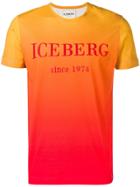 Iceberg Orange Logo T-shirt