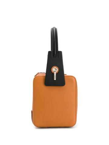 Bonastre Brick Tote - Brown