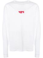 424 Logo Print Sweatshirt - White