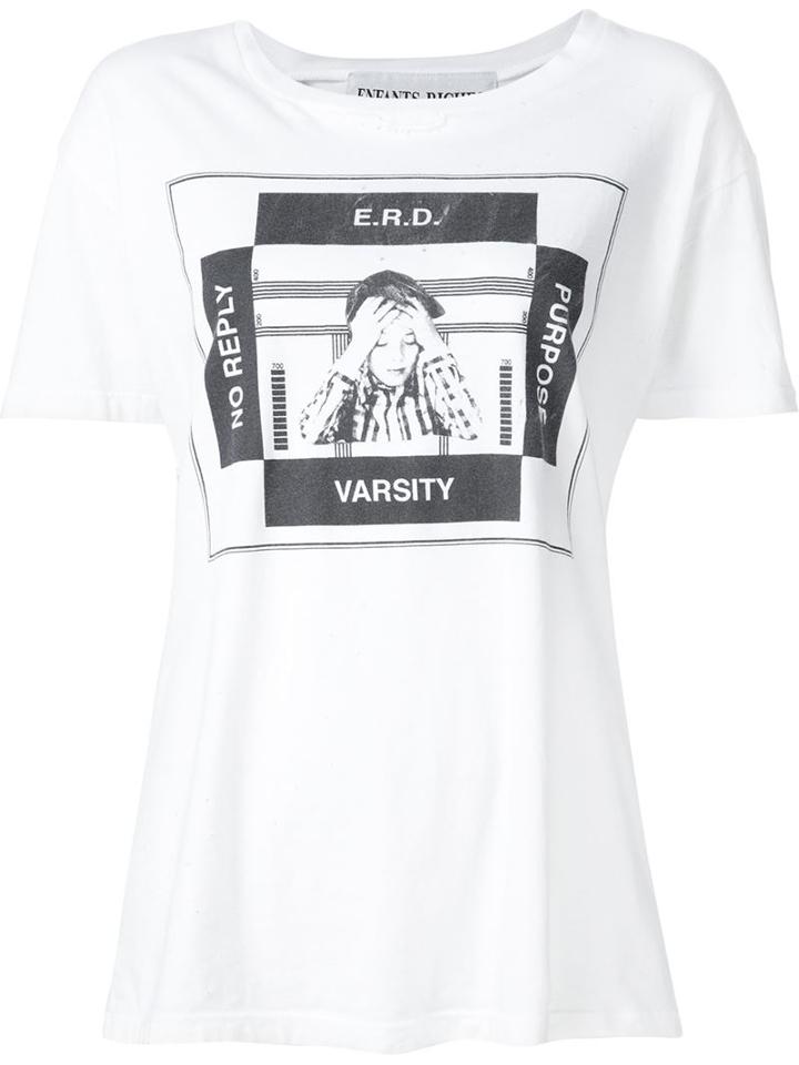 Enfants Riches Deprimes 'varsity' T-shirt