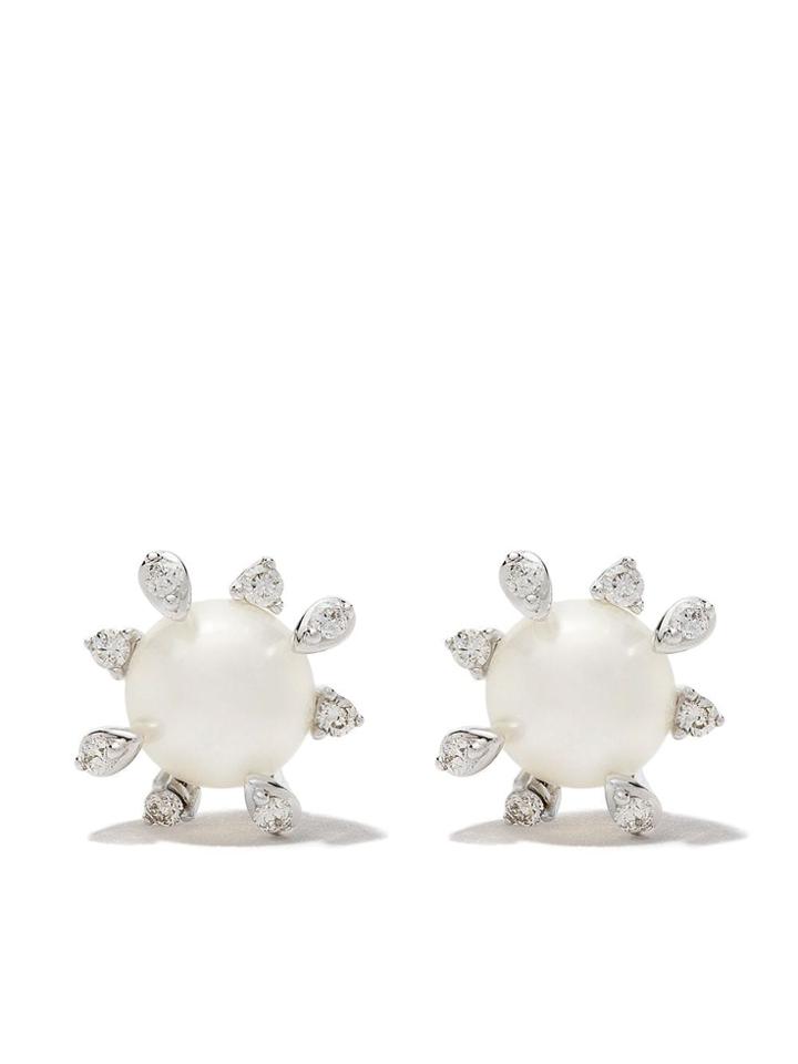 Yoko London 18kt Gold Diamond Trend Earrings - 7