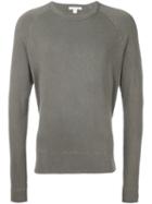 James Perse Basic Sweatshirt, Men's, Size: 2, Green, Supima Cotton