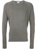 James Perse Basic Sweatshirt, Men's, Size: 2, Green, Supima Cotton