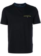 Prada Colour Trim T-shirt - Black