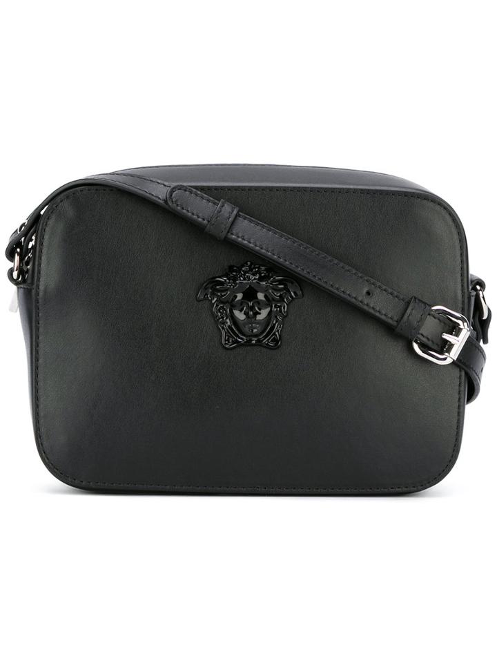 Versace - Palazzo Medusa Shoulder Bag - Women - Leather - One Size, Black, Leather