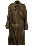 Junya Watanabe Comme Des Garçons Pleated Trench Choat