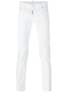 Dsquared2 Clement Jeans, Men's, Size: 48, White, Cotton/spandex/elastane