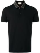 Gucci L'aveugle Par Amour Polo Shirt, Men's, Size: Small, Black, Cotton/spandex/elastane