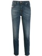 Diesel Babhila Slim-leg Jeans - Blue