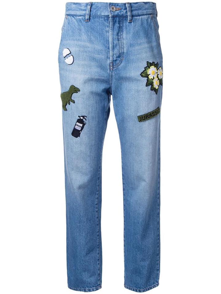 Muveil 'jurassic' Jeans, Women's, Size: 38, Blue, Cotton