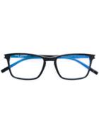 Saint Laurent Eyewear Sl 186 Slim Glasses - Black