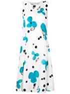 Emporio Armani Flower Print Dress - White