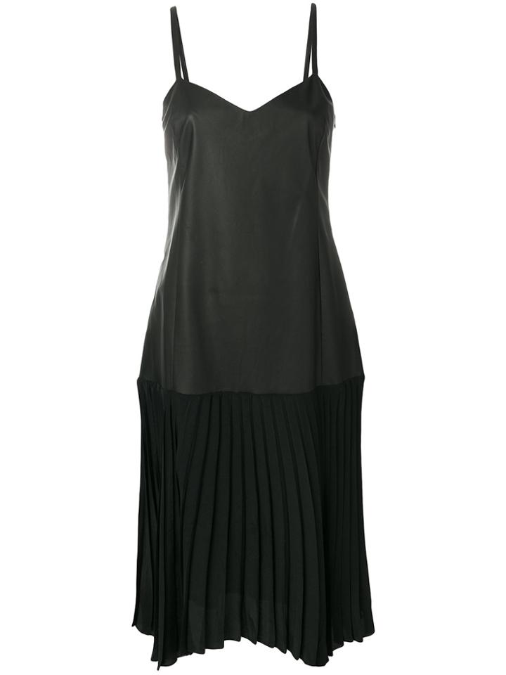 Drome Flared Midi Dress - Black