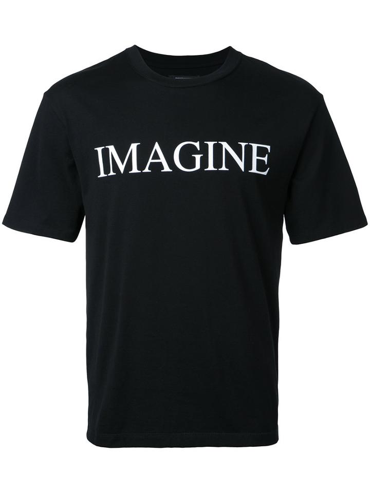 Christian Dada Imagine T-shirt, Men's, Size: 48, Black, Cotton