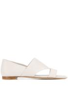 Tod's Cut-out Sandals - White