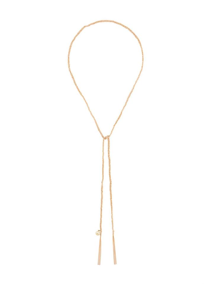 Carolina Bucci Peace Charm Necklace - Metallic