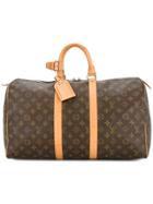 Louis Vuitton Vintage Speedy Luggage Bag - Brown