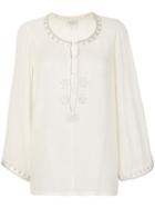 Forte Forte Embroidered Blouse - Neutrals