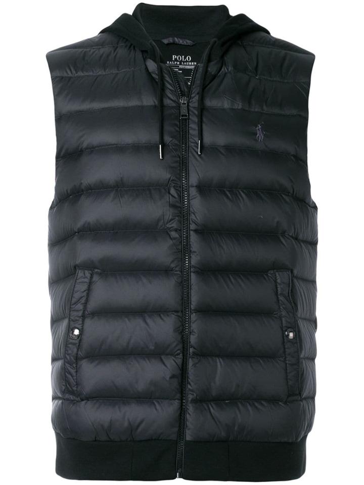 Polo Ralph Lauren Padded Hooded Gilet - Black
