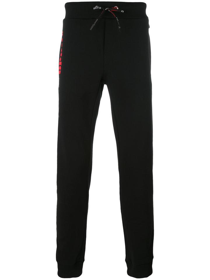 Plein Sport Derek Track Pants, Men's, Size: Xl, Black, Cotton