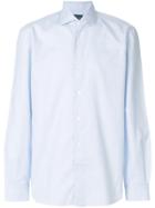 Barba Small Patterned Shirt - Blue