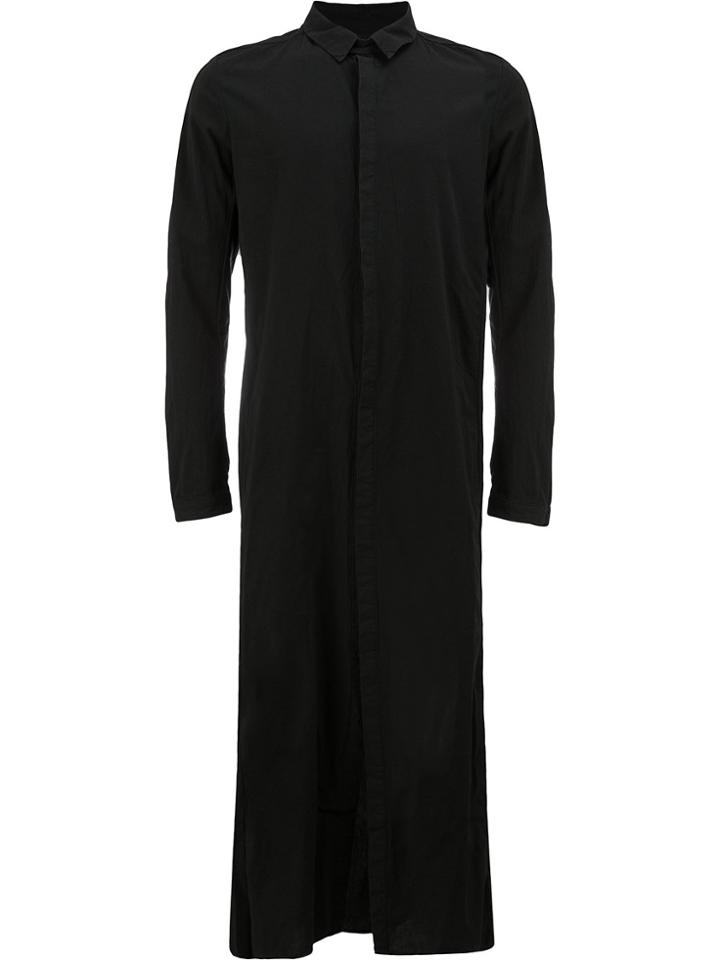 Boris Bidjan Longline Shirt - Black