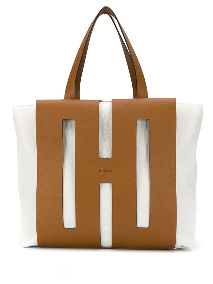 Hogan Bi-bag Shopper Tote - Brown