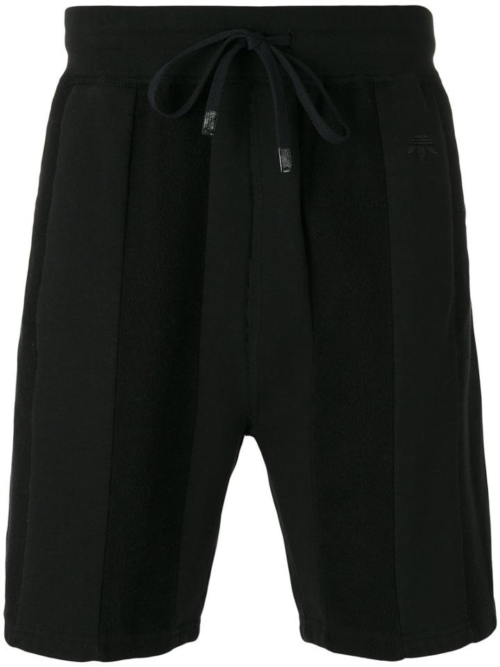 Adidas Originals By Alexander Wang - Inout Shorts - Unisex - Cotton - Xl, Black, Cotton