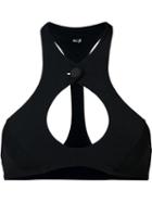 Alix - 'east' Bikini Top - Women - Nylon/spandex/elastane - M, Black, Nylon/spandex/elastane