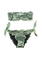 Rrd Kids - Camo Bikini - Kids - Polyamide/polyester/spandex/elastane - 12 Yrs, Green