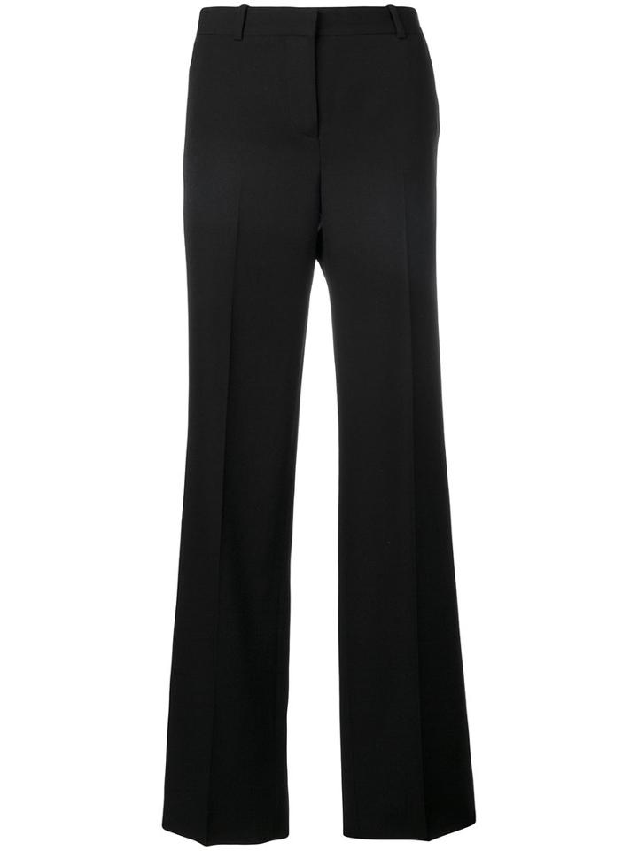 Givenchy - Wide Leg Tailored Trousers - Women - Silk/cotton/polyamide/wool - 36, Black, Silk/cotton/polyamide/wool