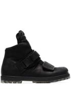 Rick Owens Black Rotterhiker Boots