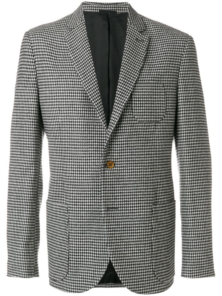 Ermanno Scervino Houndstooth Jacket - Grey