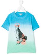 Little Marc Jacobs - Leopard Print T-shirt - Kids - Cotton - 2 Yrs, Blue
