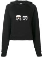Karl Lagerfeld Ikonik Hoodie - Black