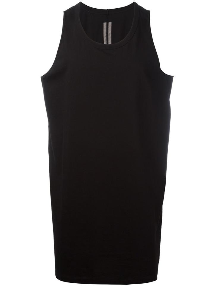 Rick Owens Cyclops Tank Top, Men's, Size: Small, Black, Cotton