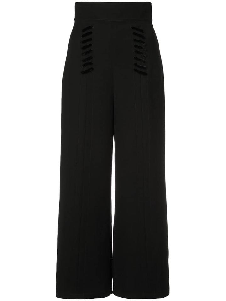 Yigal Azrouel High-waist Palazzo Pants - Black