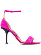 Sergio Rossi Open-toe Heeled Sandals - Pink