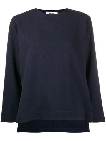 Zucca Knitted Sweatshirt - Blue