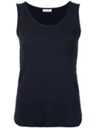 En Route - Ribbed Tank - Women - Cotton - One Size, Blue, Cotton