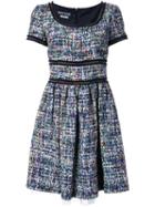 Boutique Moschino Flared Bouclé Dress, Women's, Size: 42, Cotton/acrylic/nylon/other Fibers