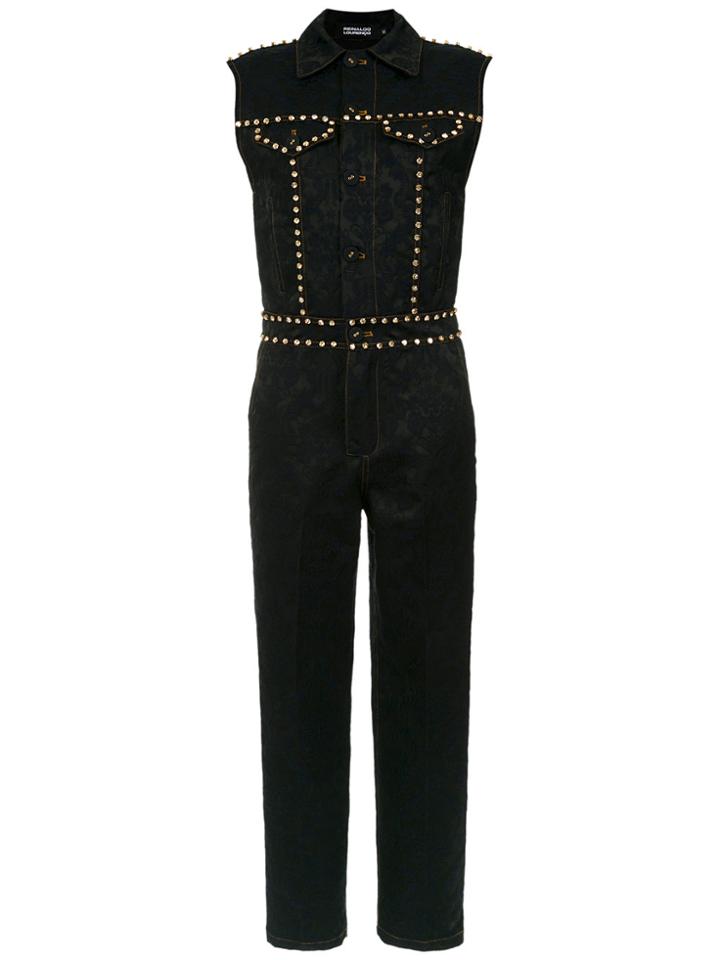 Reinaldo Lourenço Studded Jumpsuit - Blue