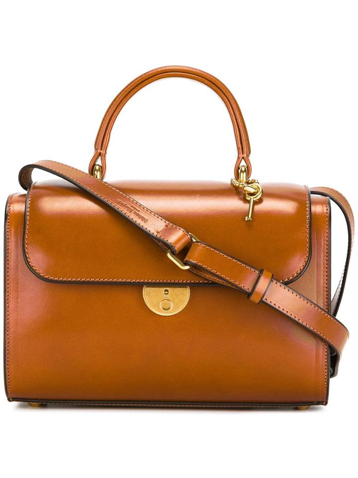 Maison Margiela Replica Bauletto Tote - Brown