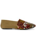 Newbark Jacks Flocked Slip-on Loafers - Multicolour