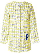 P.a.r.o.s.h. Amazing Boucle Coat - Yellow & Orange