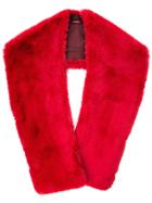 Sies Marjan Jordi Faux Fur Shrug - Red