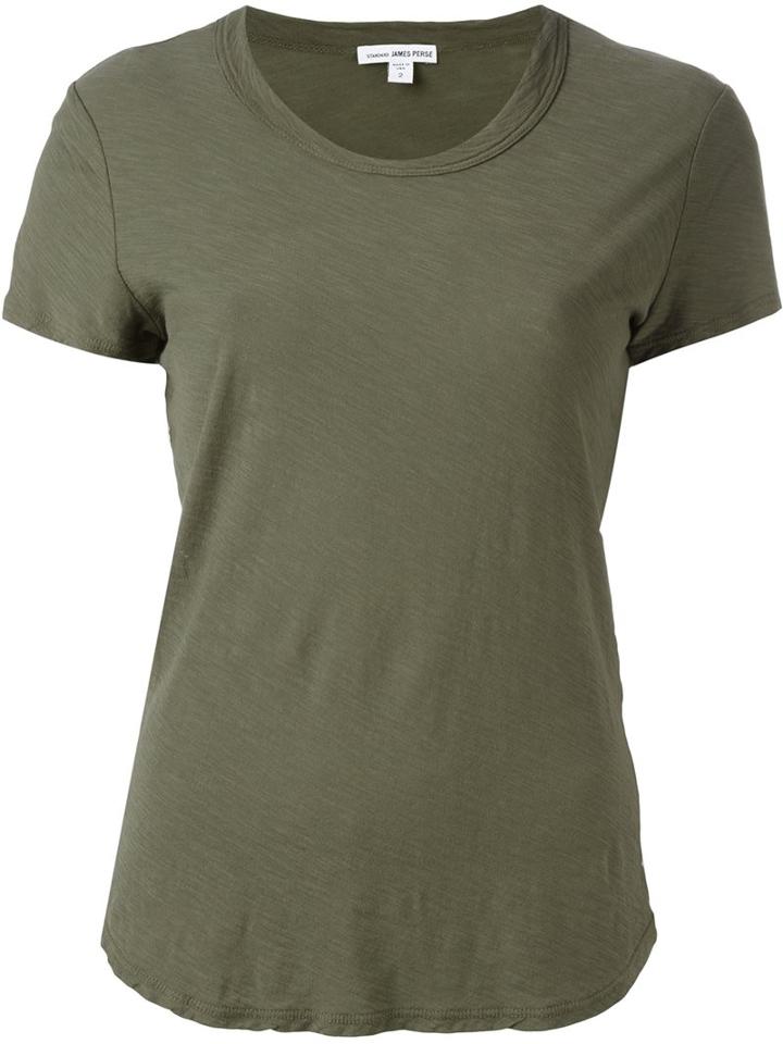 James Perse Blurry Stripes T-shirt
