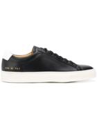 Common Projects Retro Low Top Sneakers - Black