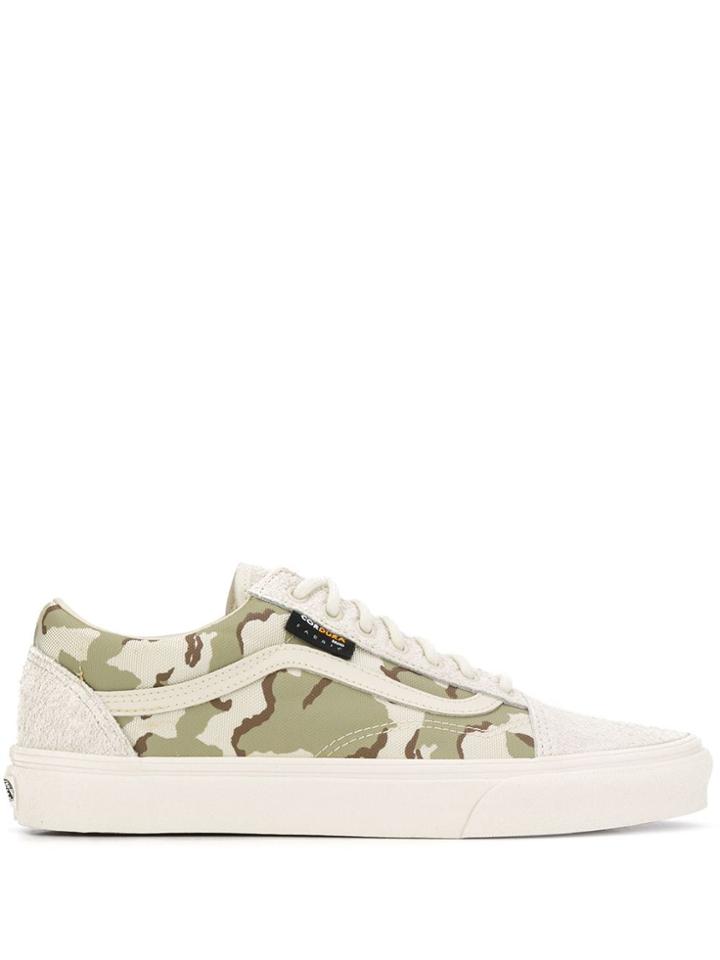 Vans Camouflage Print Sneakers - Neutrals